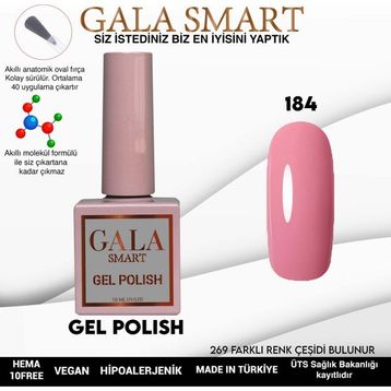 Gala Smart 10 ml NO:184 Classic Kalıcı Oje