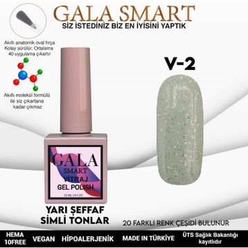 Gala Smart 10 ml V2 Vitraj Kalıcı Oje