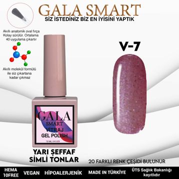Gala Smart 10 ml V7 Vitraj Kalıcı Oje