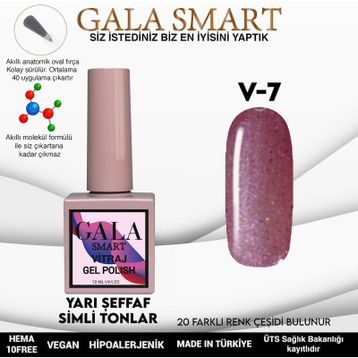 Gala Smart 10 ml V7 Vitraj Kalıcı Oje
