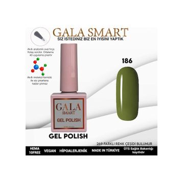 Gala Smart 186 10 ml Classic Kalıcı Oje