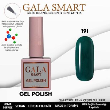 Gala Smart 191 10 ml Classic Kalıcı Oje