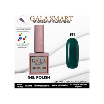 Gala Smart 191 10 ml Classic Kalıcı Oje