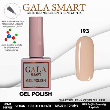 Gala Smart 193 10 ml Classic Kalıcı Oje