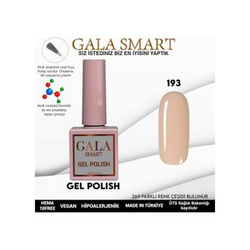Gala Smart 193 10 ml Classic Kalıcı Oje
