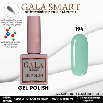 Gala Smart 194 10 ml Classic Kalıcı Oje