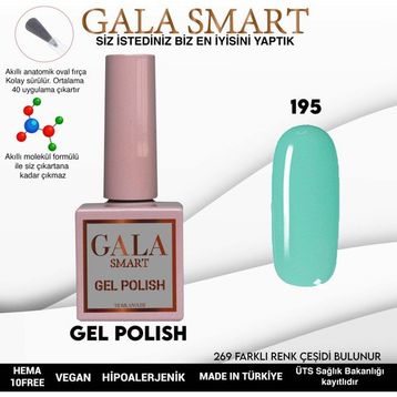 Gala Smart 195 10 ml Classic Kalıcı Oje