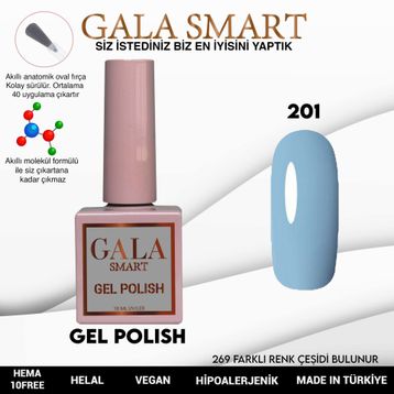 Gala Smart 201 10 ml Classic Kalıcı Oje