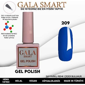 Gala Smart 209 10 ml Classic Kalıcı Oje