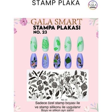 Gala Smart Stampa Plaka No:23 Sticker