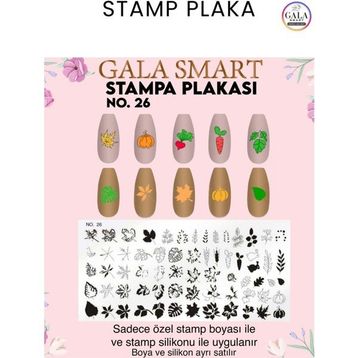 Gala Smart Stampa Plaka No:26 Sticker