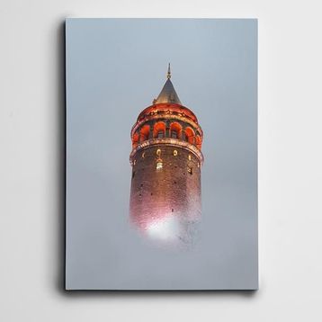 Galata Kulesi Kanvas Tablo