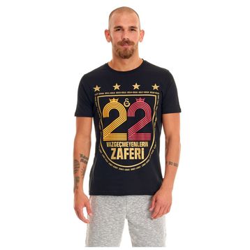 Galatasaray E191259 Yasin Tekstil 22 Vazgeçmeyenlerin Zaferi Erkek T-shirt