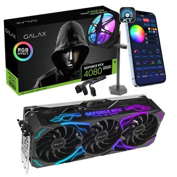 Galax GeForce RTX 4080 SUPER SG 1-Click OC 48SZM6MD9RSG 16GB GDDR6X 256 Bit Ekran Kartı