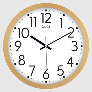 Galaxy 220-A-1 30 cm Gold Duvar Saati
