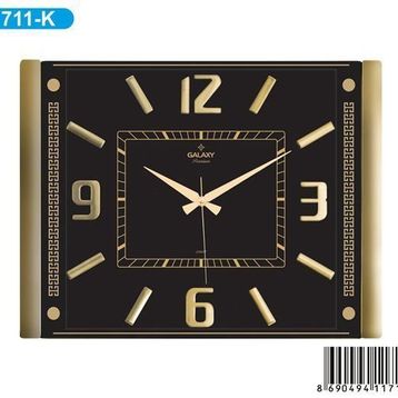 Galaxy 711-K Premium Kare Duvar Saati