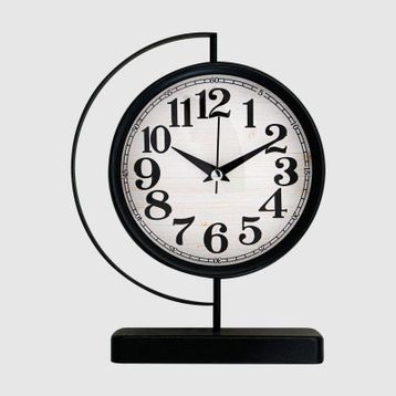 Galaxy Premium Serisi Modern Kadranlı 20 cm Metal Ofis ve Masa Üstü Saat