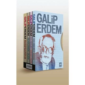 Galip Erdem Seti 4 Kitap Set - Galip Erdem