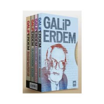 Galip Erdem Seti 4 Kitap Set - Galip Erdem