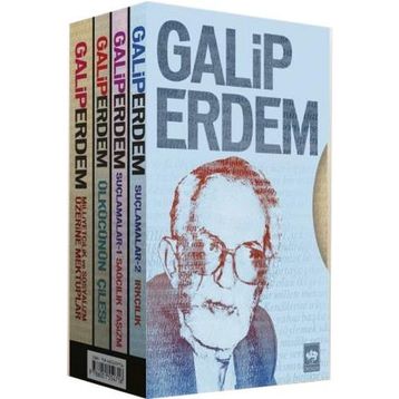 Galip Erdem Seti 4 Kitap Set - Galip Erdem