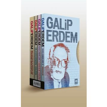 Galip Erdem Seti 4 Kitap Set - Galip Erdem