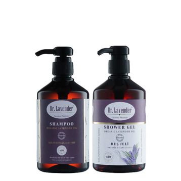 Gallipoli Lavender Lavanta Yağlı Şampuan + Lavanta Yağlı 400 ml Banyo Duş Jeli