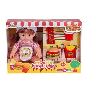 Galtoys GLT1105 Maide Burger Yiyor Türkçe Konuşan Bebek