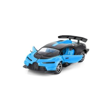 Galtoys H338-18-B 1:12 F/F Oyuncak Şarjlı Kapısı Açılan Mavi Coupe Araba