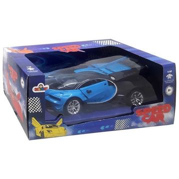 Galtoys H338-18-B 1:12 F/F Oyuncak Şarjlı Kapısı Açılan Mavi Coupe Araba