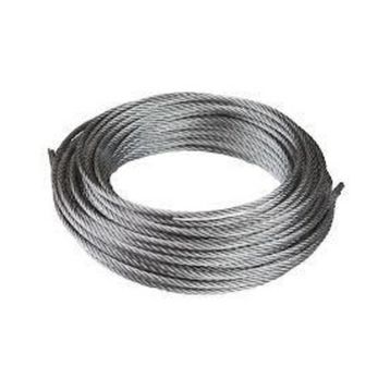 Galvaniz 4 mm x 50 mt Çelik Halat
