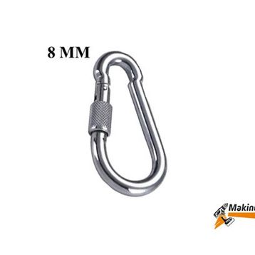 Galvaniz 8 mm Vidalı Karabina
