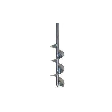 Galvaniz Toprak Burgusu Uzatmalı Çap 15 cm Boy 6 mt Sondaj Aleti