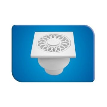 Gama 10x10 50'lik Alttan Çıkışlı Yer Süzgeci