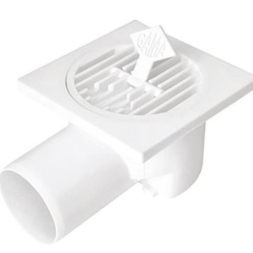 Gama 20601 10x10 50'lik Yandan Çıkışlı Yer Süzgeçi