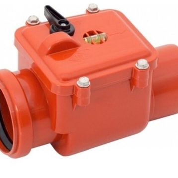 Gama Çap 50 mm Pvc Pis Su Atıksu Gider Çekvalf Kilitli Sistem