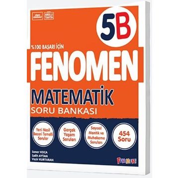 Gama Tesla 5. Sınıf Matematik B Fenomen Soru Bankası