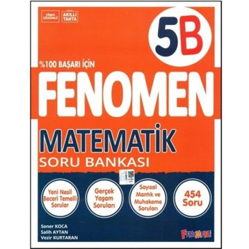 Gama Tesla 5. Sınıf Matematik B Fenomen Soru Bankası