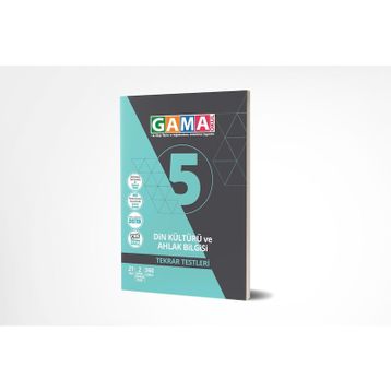 Gama Yayınları 5. Sınıf Din Kültürü Tekrar Testleri