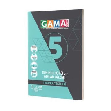 Gama Yayınları 5. Sınıf Din Kültürü Tekrar Testleri