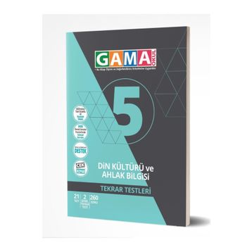 Gama Yayınları 5. Sınıf Din Kültürü Tekrar Testleri