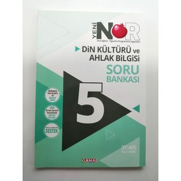 Gama Yayınları 5.Sınıf Din Kültürü Ve Ahlak Bilgisi Soru Bankası