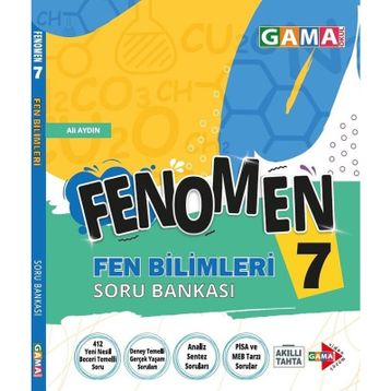 Gama Yayınları 7.Sınıf Fenomen Fen Bilimleri Soru Bankası