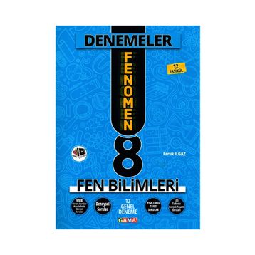 Gama Yayınları 8. Sınıf Fen Bilimleri Fenomen 12 Genel Deneme