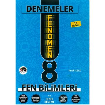 Gama Yayınları 8. Sınıf Fen Bilimleri Fenomen 12 Genel Deneme