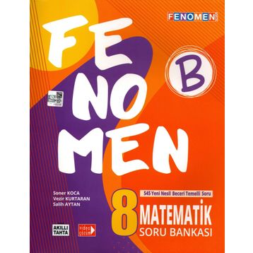 Gama Yayınları 8.Sınıf LGS Fenomen Matematik Soru Bankası