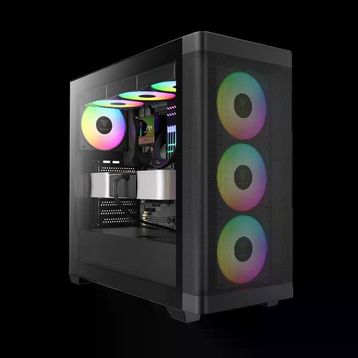 Gamdias Athena M3 FSP 1600W Tempered Glass Type-C Mesh Ön Panel ARGB ATX Professional Gaming Kasa