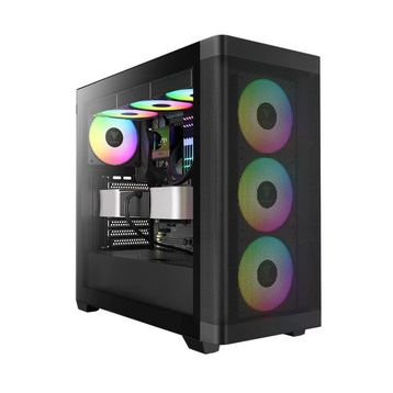 Gamdias Athena M3 FSP 1600W Tempered Glass Type-C Mesh Ön Panel ARGB ATX Professional Gaming Kasa