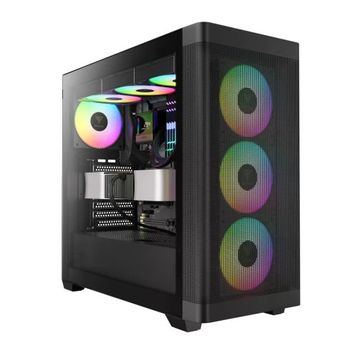 Gamdias Athena M3 FSP 1600W Tempered Glass Type-C Mesh Ön Panel ARGB ATX Professional Gaming Kasa