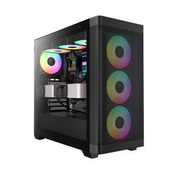 Gamdias Athena M3 FSP 1600W Tempered Glass Type-C Mesh Ön Panel ARGB ATX Professional Gaming Kasa