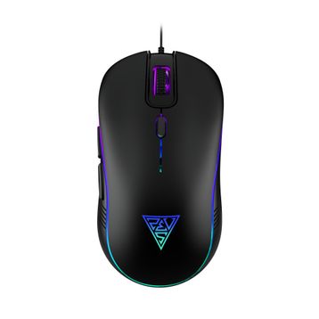 Gamdias Aura GS3 Çok Renkli Aydınlatma USB Kablolu 6 Tuşlu 3.600 DPI Siyah Gaming Mouse